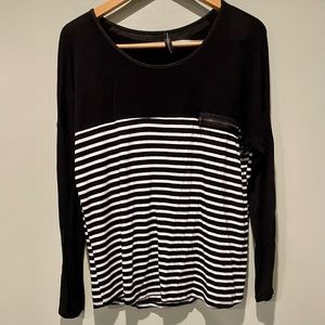 Yuni Los Angeles • Black + White Top